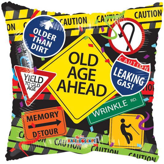 Foil Standard - Over the Hill Signs
