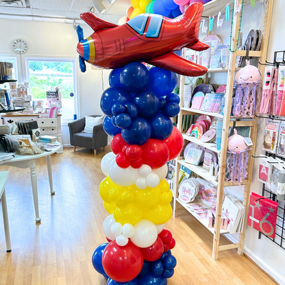 Organic Balloon Column With TOPPER