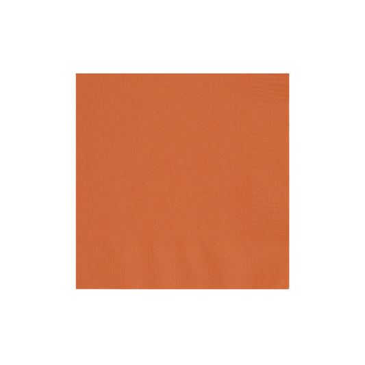 Orange Cocktail Napkins 20ct