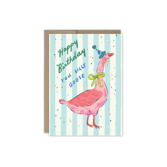 Silly Goose Birthday Card