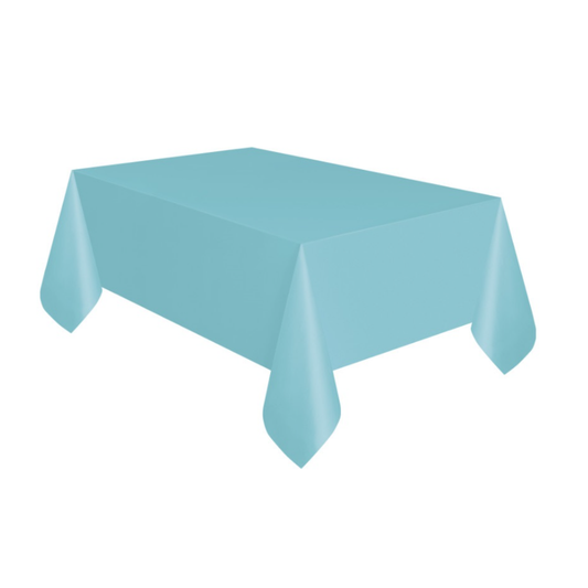 Teal Tablecloth