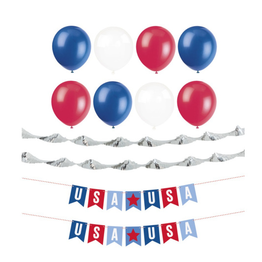 Patriotic Car Decorating Kit