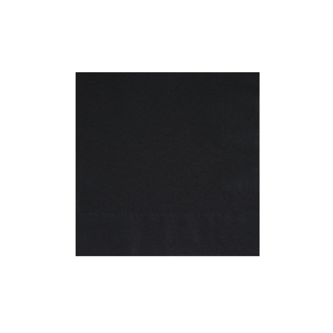 Black Cocktail Napkin 20ct
