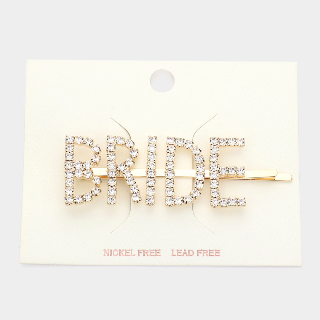 BRIDE Rhinestone Hair Bobby Pin