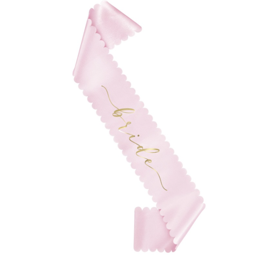 Bride Sash