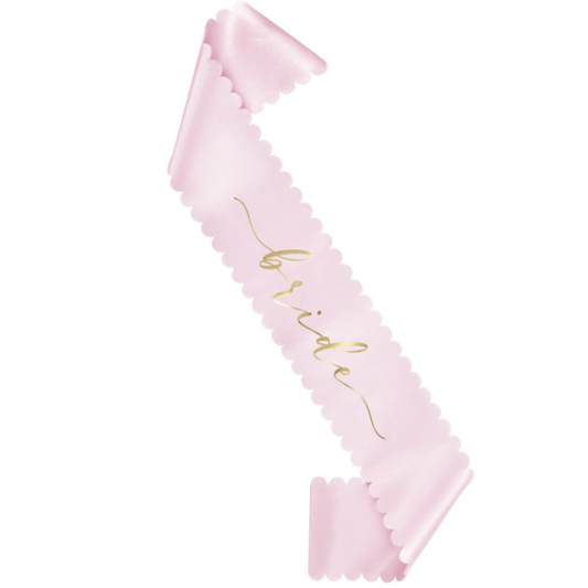 Bride Sash