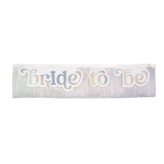 Bride-to-Be Fringe Sash