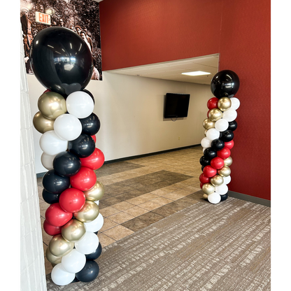 Spiral Balloon Column - Plain Topper