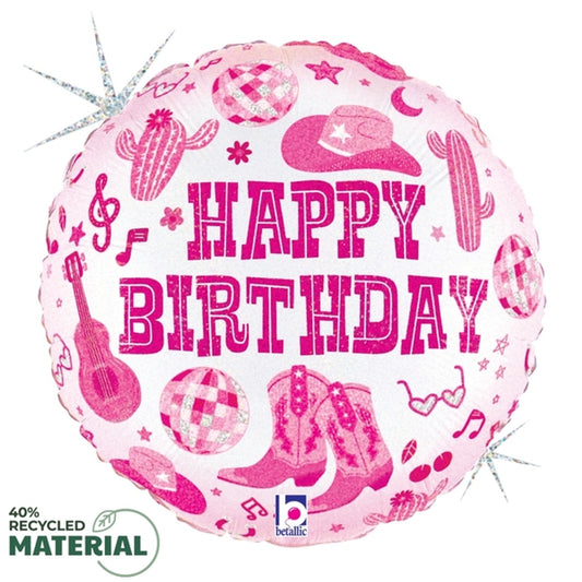 Foil Standard - Disco Cowgirl HBD