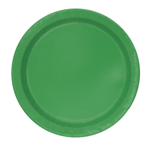 Emerald Green Dessert Plates
