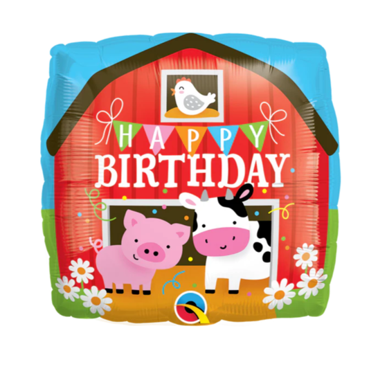 Foil Standard - Farm Theme Birthday