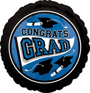 Foil Standard - Congrats Grad "Blue"
