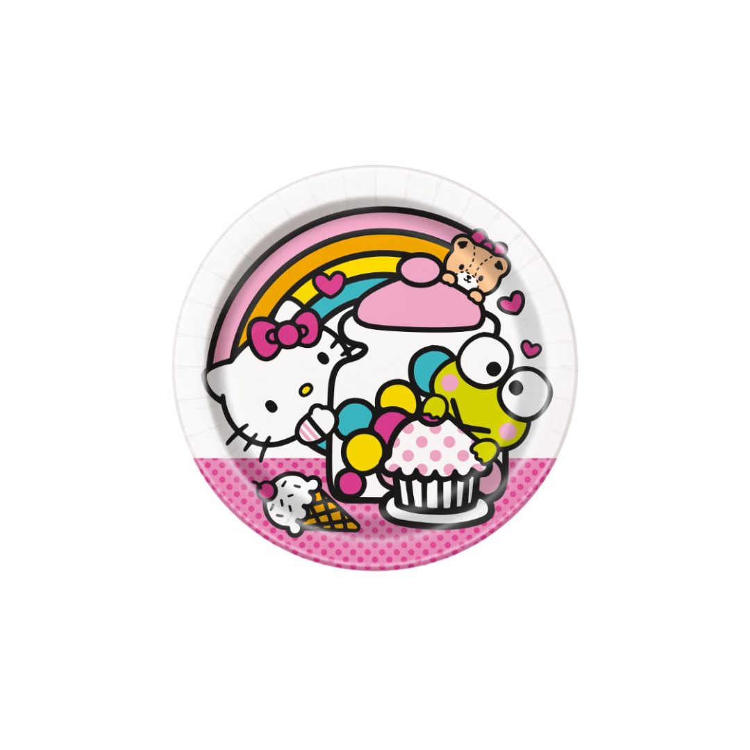 Hello Kitty Dessert Plates - 8pk