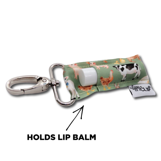 Farm Animals Lippyclip® Lip Balm Holder For Chapstick
