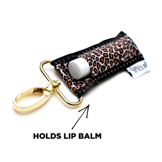 Leopard Lippyclip® Lip Balm Holder