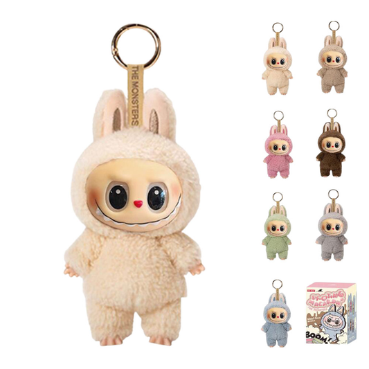 Macaron Monster Plush Keychain Blind Box – Labubu Inspired