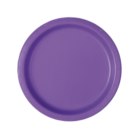 Purple Dessert Plates