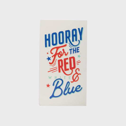 Red, White and Blue Dinner Napkins