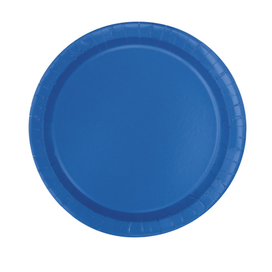 Royal Blue Dessert Plates