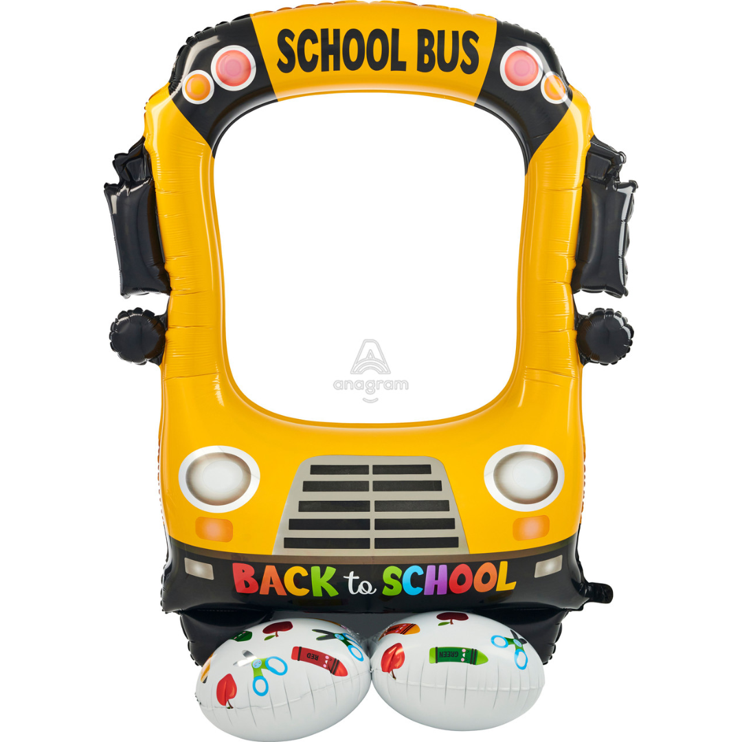 Airloonz - School Bus Selfie Frame