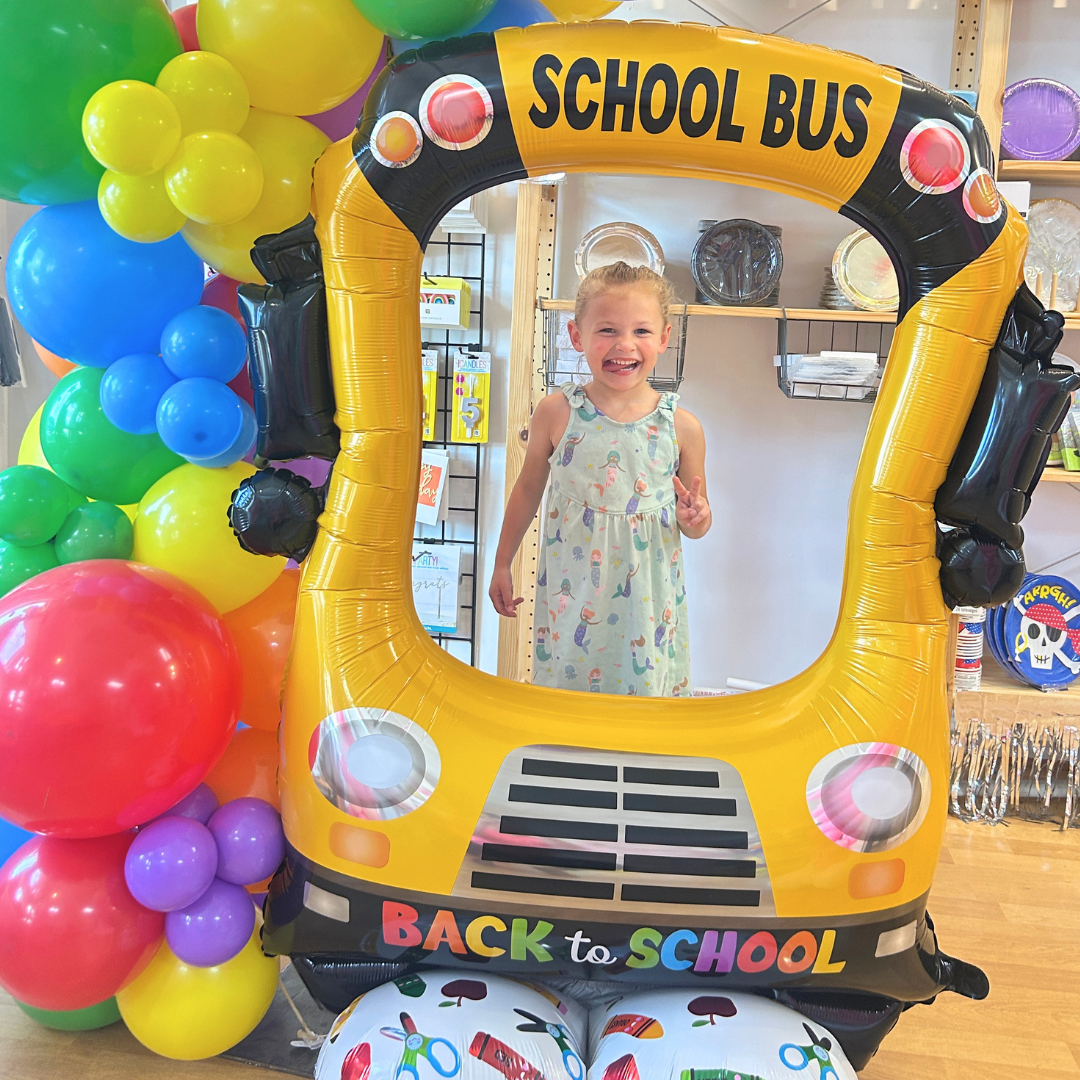 Airloonz - School Bus Selfie Frame
