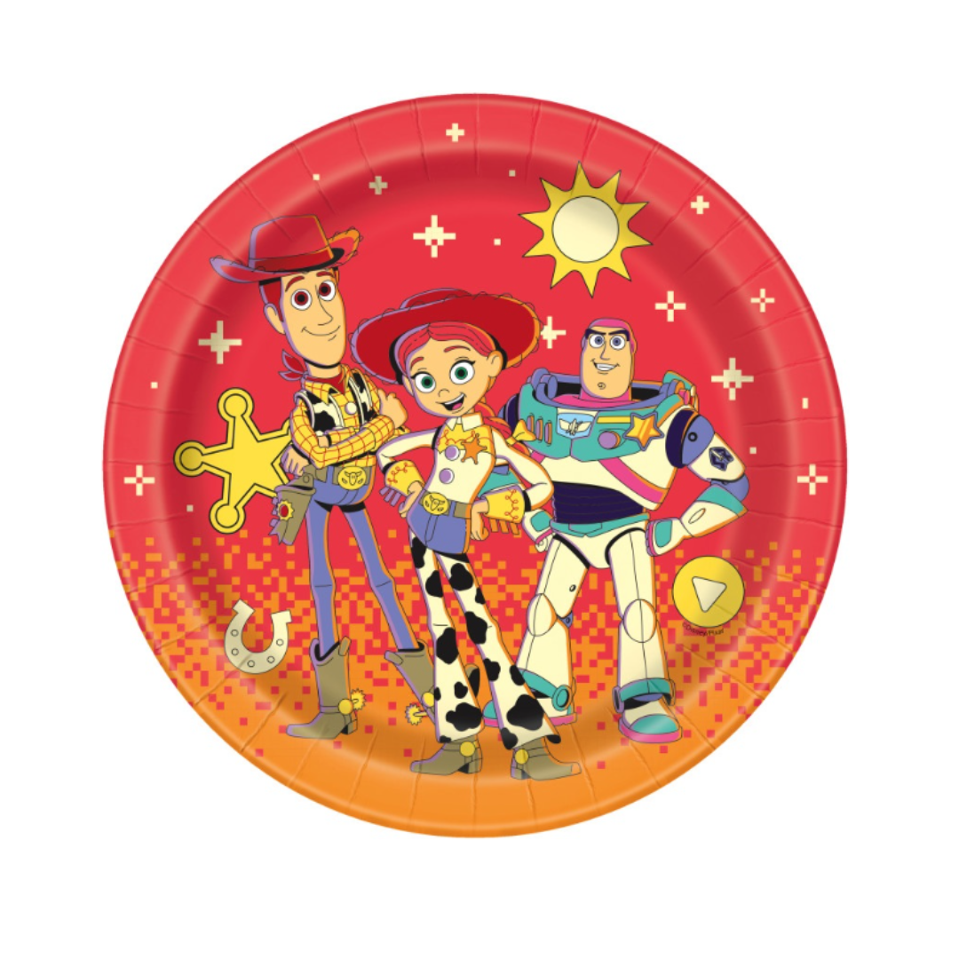 Toy Story Dinner Plates - 8pk