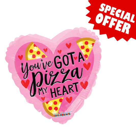Pizza My Heart Ballon (VDAY SPECIAL)