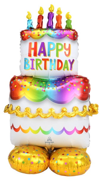Airloonz - Happy Birthday Cake