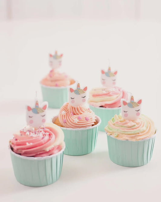 Unicorn Candles 5pk