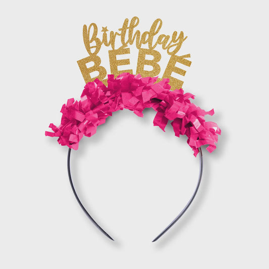 Birthday BEBE Headband