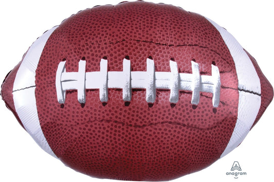 Foil Jumbo - Football Helium Balloon