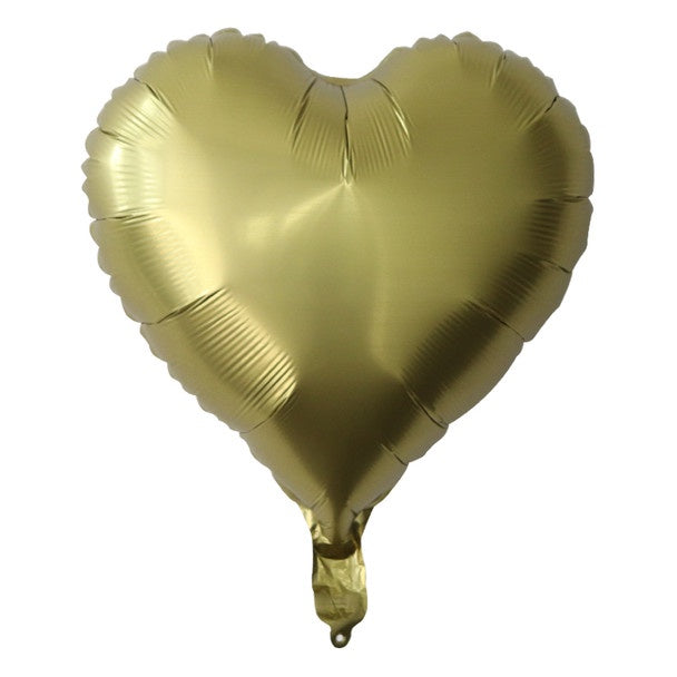 Foil Standard - Heart Matte Gold