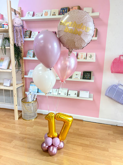 Kenna Balloon Bouquet Helium