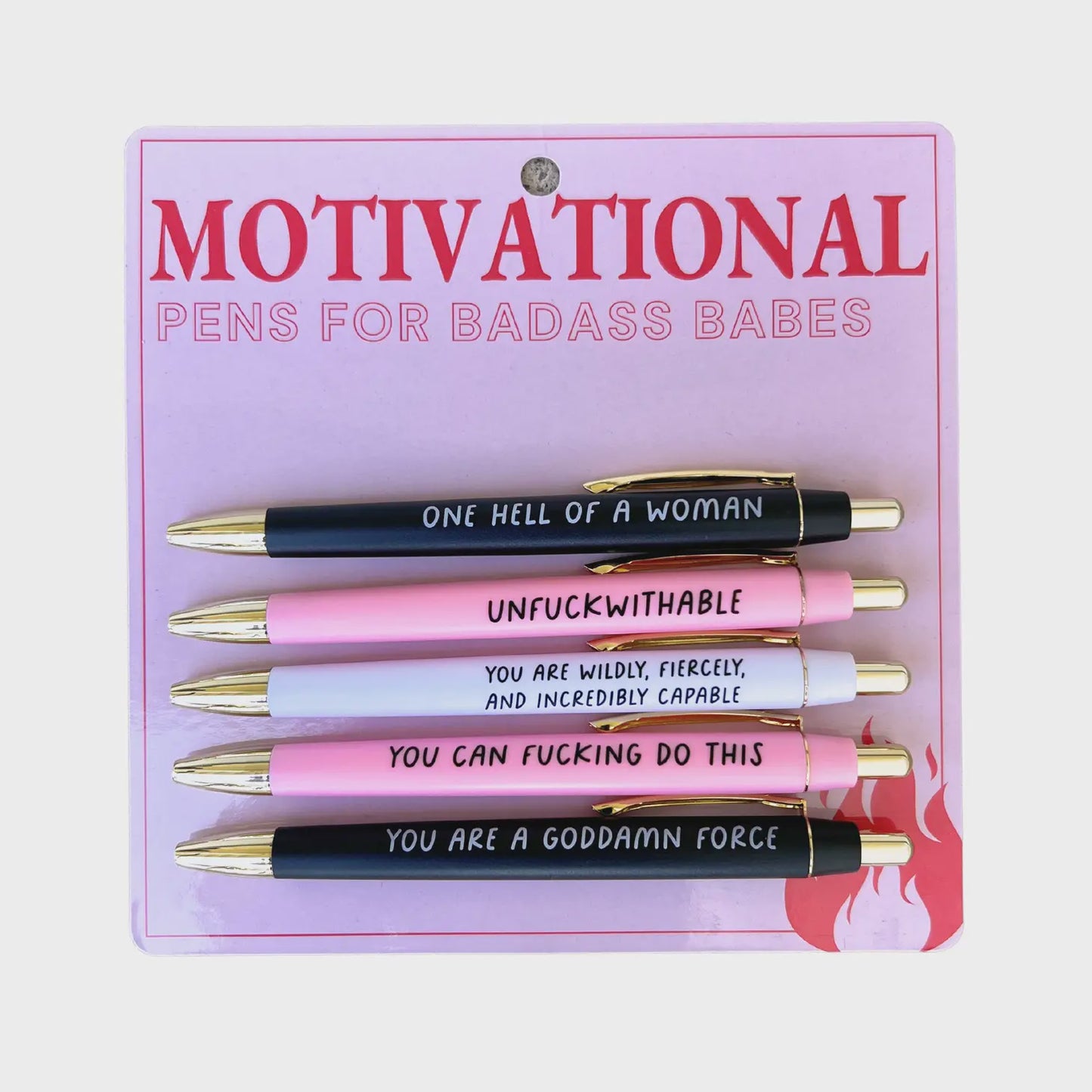 Motivational Pen Set for Badass Babes