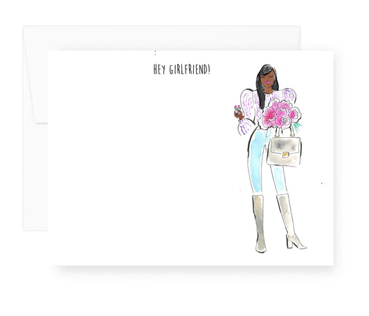Hey Girlfriend! Stationary Set