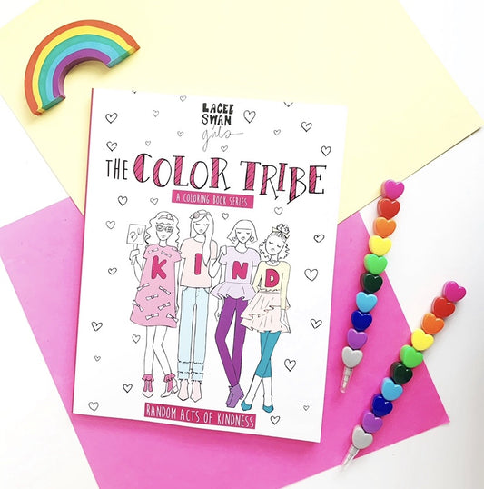 Coloring Tribe Kindness Coloring Book