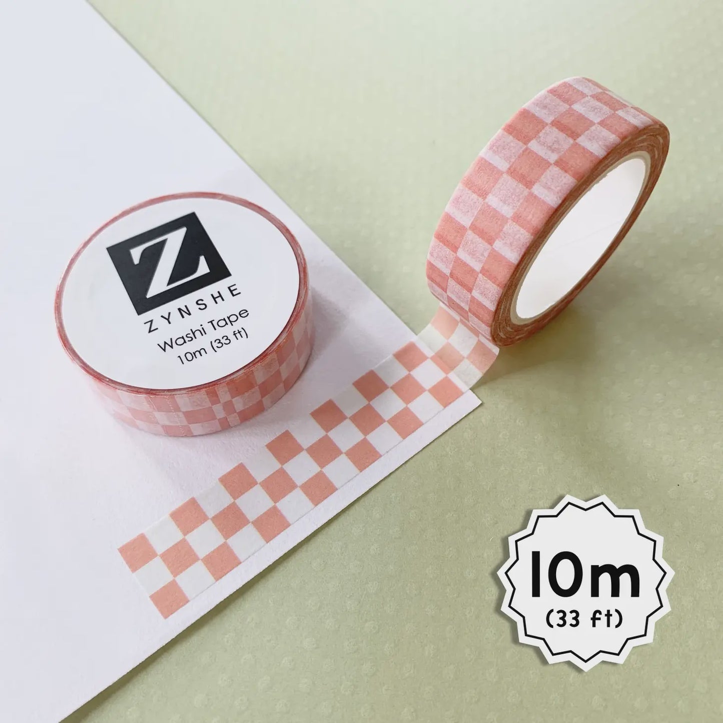 Pink Checker Washi Tape