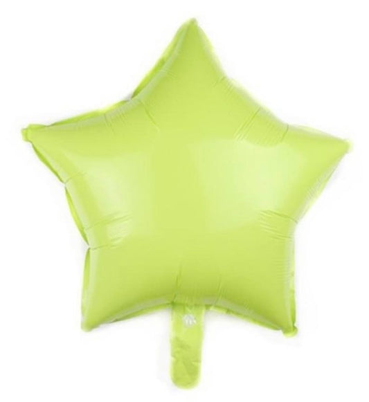 Foil Star - Green Pastel