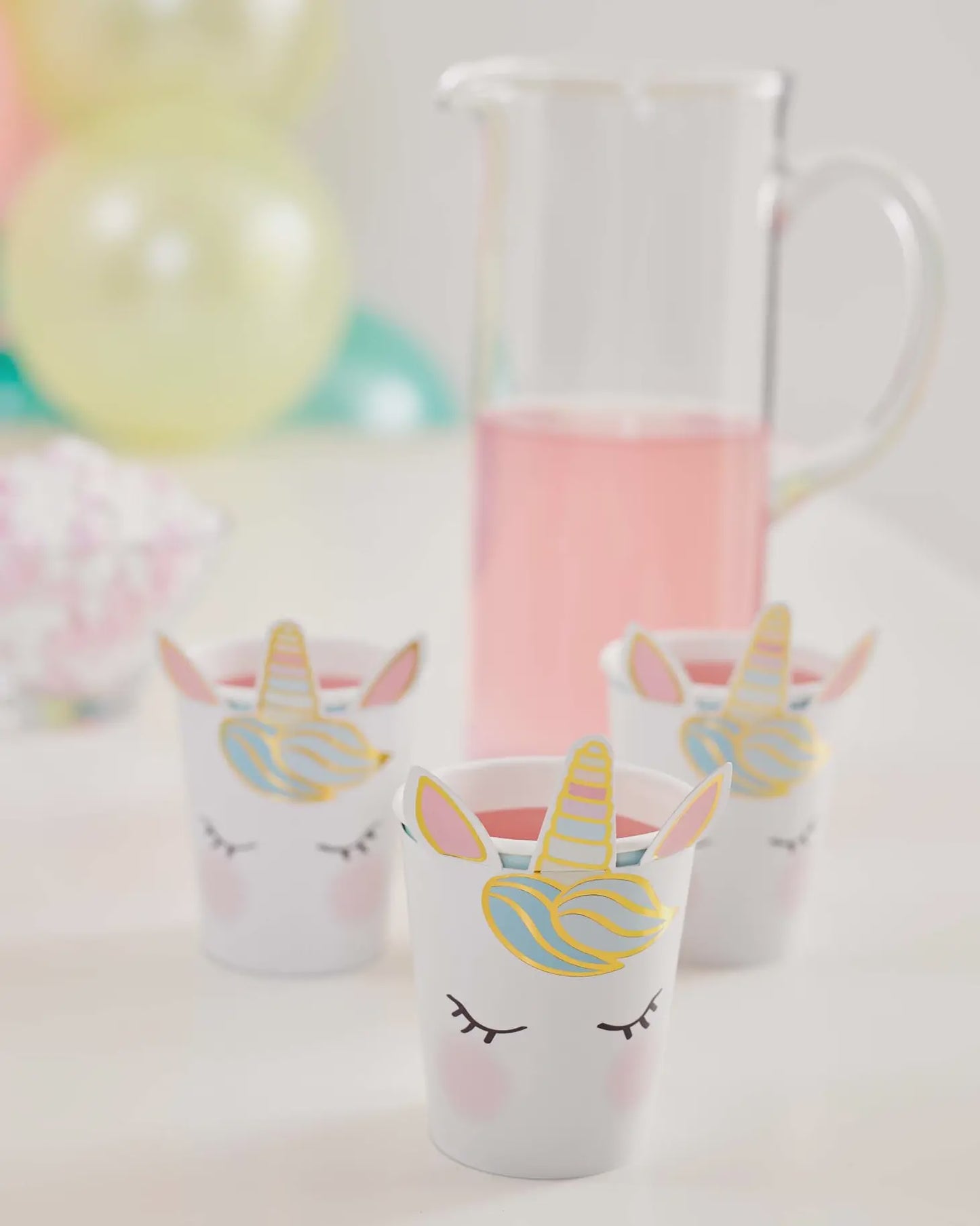 Unicorn Cups 8pk