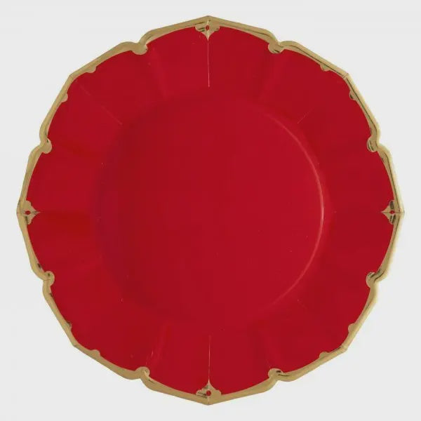 Ruby Plate Ruby Dinner Plate 8pk – NOW ITS A PARTY