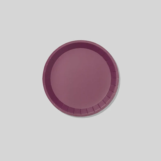 Plum Dessert Plates 10pk