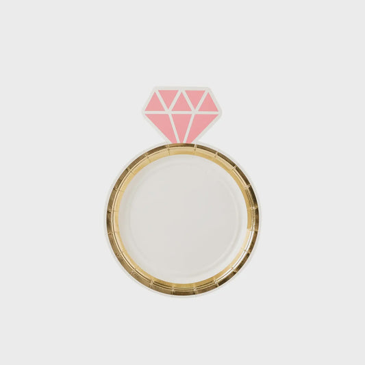 Ring Shaped Plates 8pk