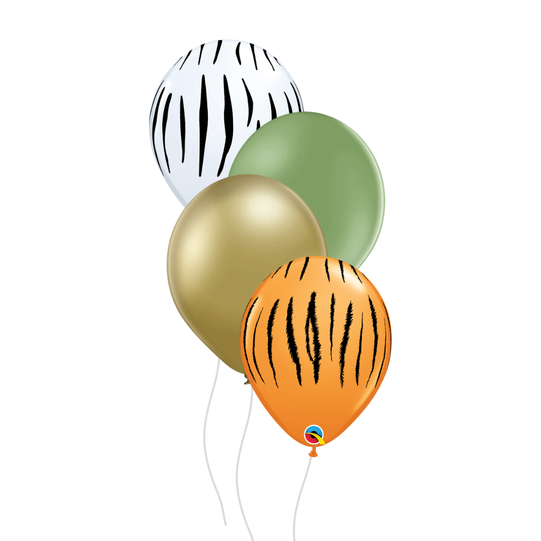 Balloon Helium Bouquet - Wild Themed