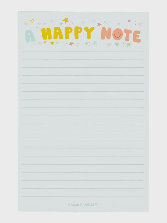 A Happy Note Notepad