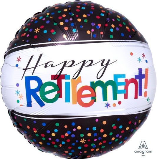 Foil Retirement Balloon