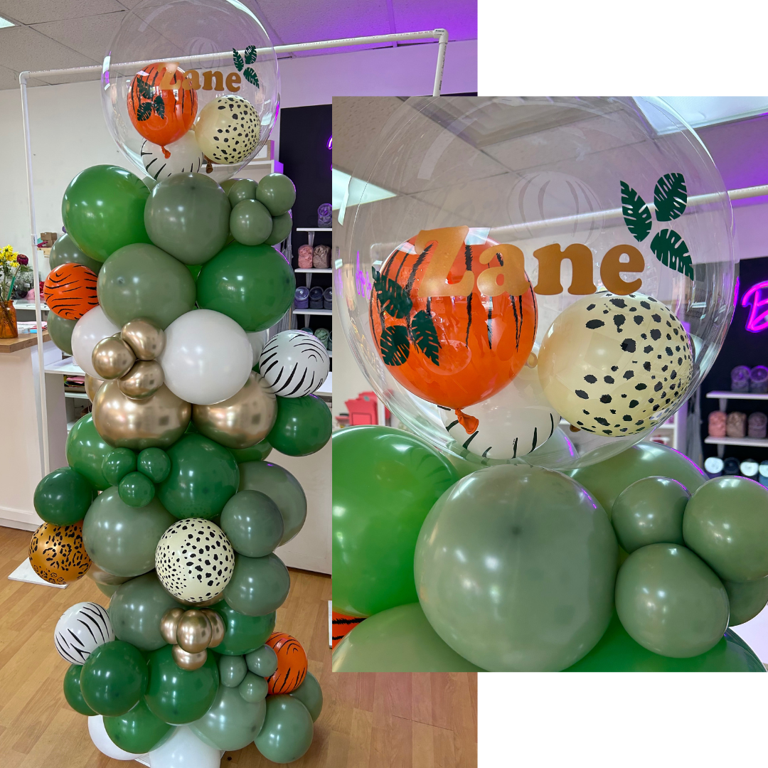 Organic Balloon Column With TOPPER